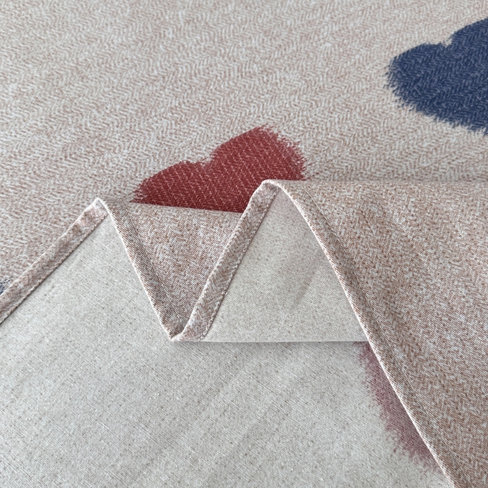 91家纺网 家纺一手货源 找家纺 大柏树 2025新款A类全棉磨毛印花单床单 满心欢喜