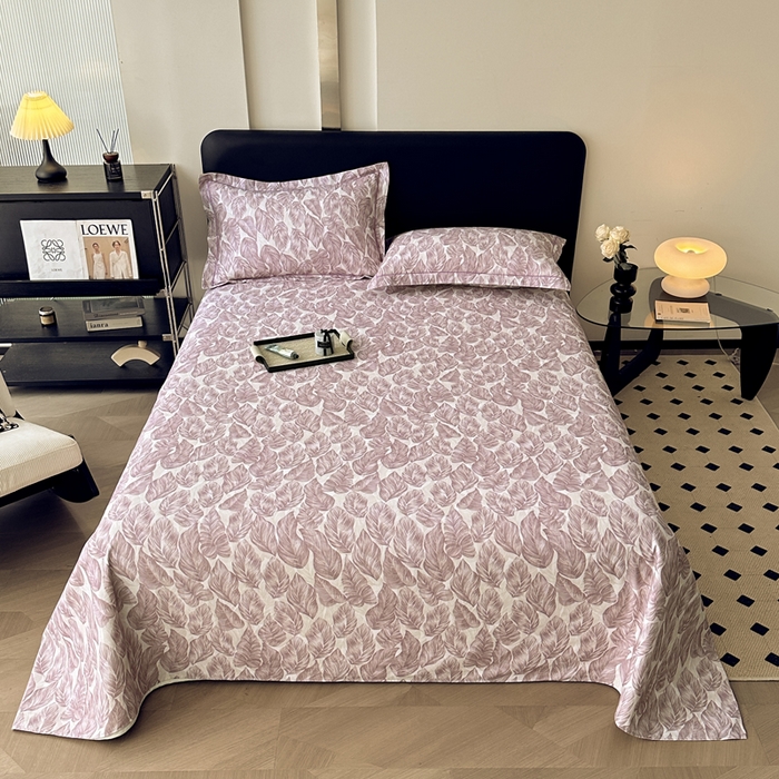 91家纺网 家纺一手货源 找家纺 大柏树 2025新款A类全棉磨毛印花单床单 如伊