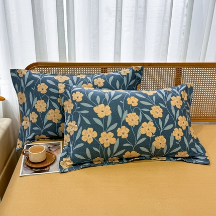 91家纺网 家纺一手货源 找家纺 （总）丝芙妮家居（原乐视家纺） 2024新款全棉磨毛多规格AB版单品套件系列（第二波）--单枕套