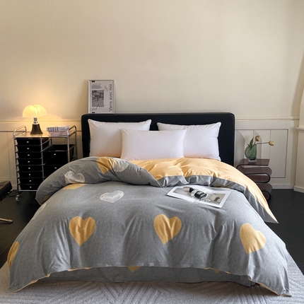 大柏树 2025新款A类全棉磨毛印花单被套 哈米亚