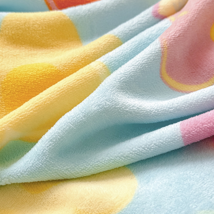 91家纺网 家纺一手货源 找家纺 红粉佳人 2025新款小清新双面牛奶绒四件套繁花