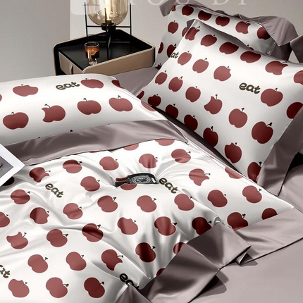 91家纺网 家纺一手货源 找家纺 （总1）未来家居 2024新款UD活性印染铂金贡缎四件套