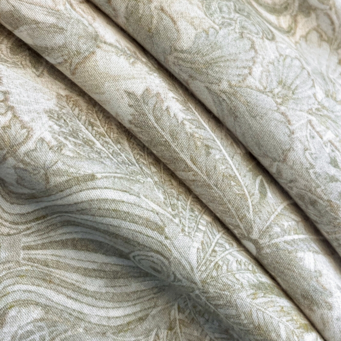 91家纺网 家纺一手货源 找家纺 大柏树 2025新款A类全棉磨毛印花单被套 莉娅绿