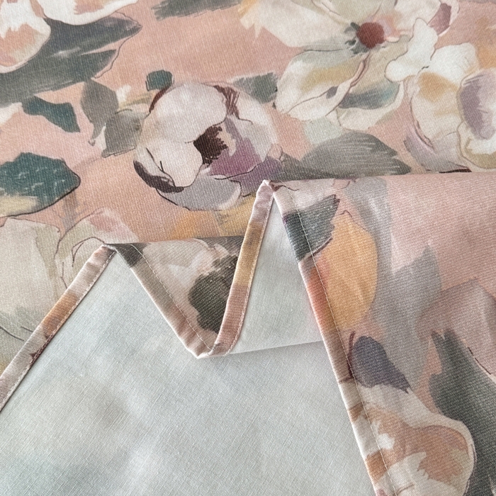 91家纺网 家纺一手货源 找家纺 大柏树 2025新款A类全棉磨毛印花单床单 露瑶咖