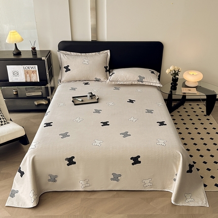 91家纺网 家纺一手货源 找家纺 （总）大柏树 2025新款A类全棉磨毛印花单床单