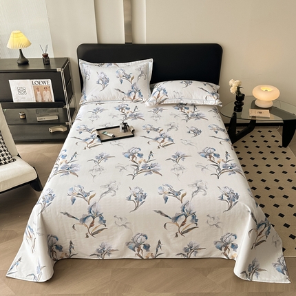 91家纺网 家纺一手货源 找家纺 （总）大柏树 2025新款A类全棉磨毛印花单床单