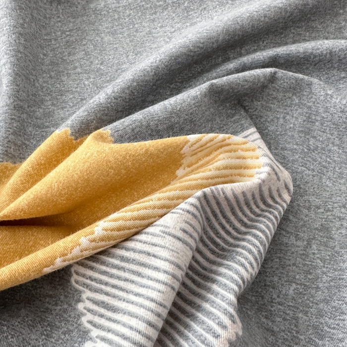 91家纺网 家纺一手货源 找家纺 大柏树 2025新款A类全棉磨毛印花单床笠 哈米亚