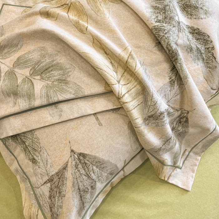 91家纺网 家纺一手货源 找家纺 大柏树 2025新款A类全棉磨毛印花四件套 春派