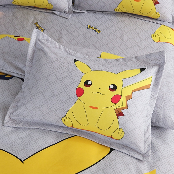 91家纺网 家纺一手货源 找家纺 宝薇 2024新款卡通款加厚斜纹磨毛大版四件套 （新花型不断更新中）乖乖皮卡