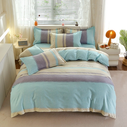 91家纺网 家纺一手货源 找家纺 （总）北部居 2025新款加厚印花四件套