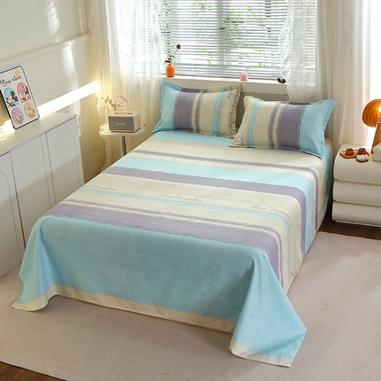 91家纺网 家纺一手货源 找家纺 （总）北部居 2025新款加厚印花单床单