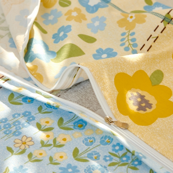 91家纺网 家纺一手货源 找家纺 美宜家 2025新款四季纯棉斜纹磨毛双人全棉长枕套精品一字绣 遇见