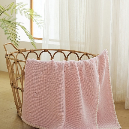 91家纺网 家纺一手货源 找家纺 （总）暖绵绵家纺 2025新款纯色棉儿童毯-思卡蔓