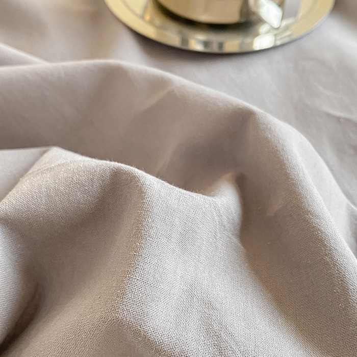 91家纺网 家纺一手货源 找家纺 眠帛家居 2024新款A类亲肤水洗棉纯色单品床单三件套 浅灰