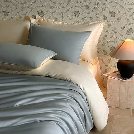 91家纺网 家纺一手货源 找家纺 （总）安力森/诚臻酒店用品酒店用品 2025新品A类100全棉高支高密贡缎新疆长绒棉四件套纯棉床单被套学生宿舍三件套枕套床笠酒店四件套