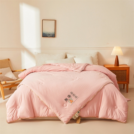 91家纺网 家纺一手货源 找家纺 （总）晓时候 晓时候 2025新款A类无染华夫格大豆子母被子被芯