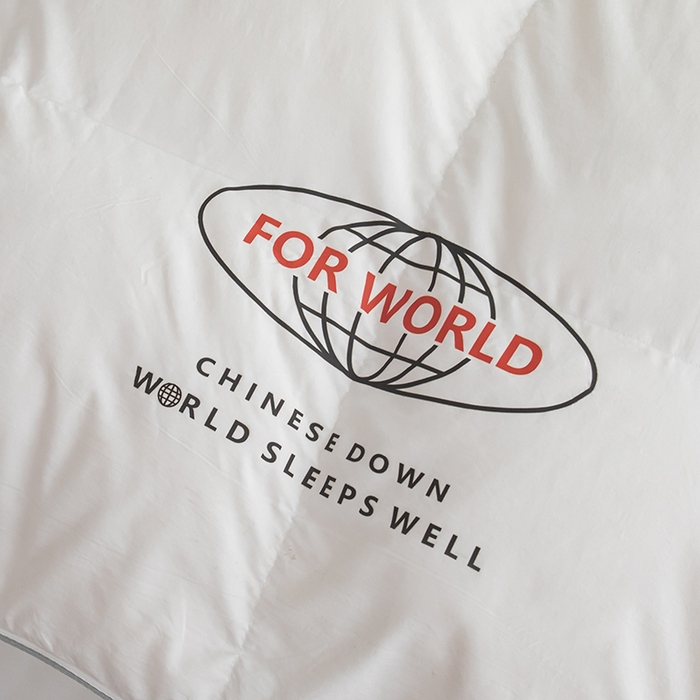 91家纺网 家纺一手货源 找家纺 静若居羽绒被壳 2024新款羽绒➕羽绒子母被壳二合一拉链款子母被壳厂家直销 白色