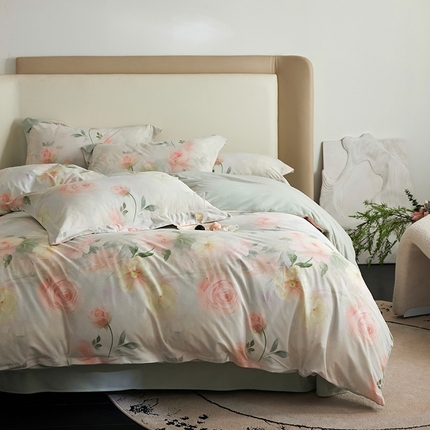 91家纺网 家纺一手货源 找家纺 （总）金奇达家纺 2025秋冬保暖加厚绒类四件套羽零绒【自然为美】（标准号全网控价(折后券后)不低于159元，（拿货价会员减20元)）