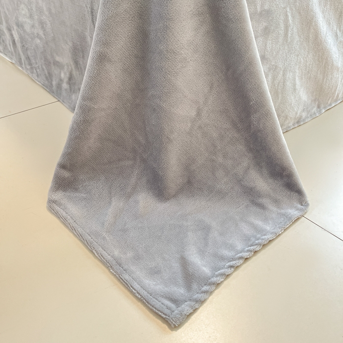 91家纺网 家纺一手货源 找家纺 梵克保罗 2024秋冬新款加厚泡泡牛奶绒数码印花工艺立体仿兔毛四件套 爱心绿