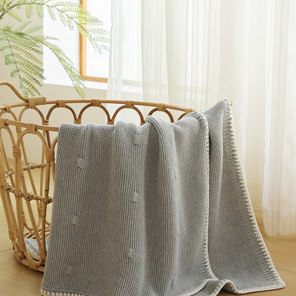 91家纺网 家纺一手货源 找家纺 （总）暖绵绵家纺 2025新款纯色棉儿童毯-思卡蔓