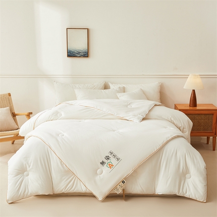 91家纺网 家纺一手货源 找家纺 （总）晓时候 晓时候 2025新款A类无染华夫格大豆子母被子被芯