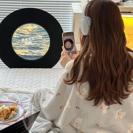 91家纺网 家纺一手货源 找家纺 昔可家纺 2024新款羊羔绒牛奶绒毛毯系列（三）-场景二-卡通系列 蓝底小奶狗