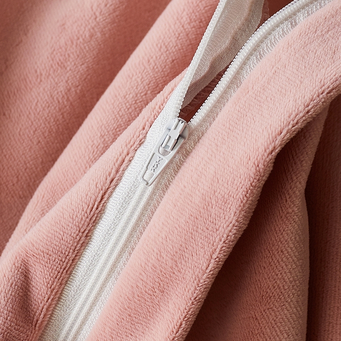 91家纺网 家纺一手货源 找家纺 安莱生活 2024新款高克重牛奶绒锦丝绒美式毛巾绣巴洛克四件套 巴洛克-豆沙