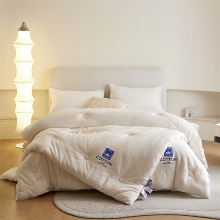 91家纺网 家纺一手货源 找家纺 （总）头等舱 2025新款全棉A类立体提花无染20大豆7A抗菌秋冬被