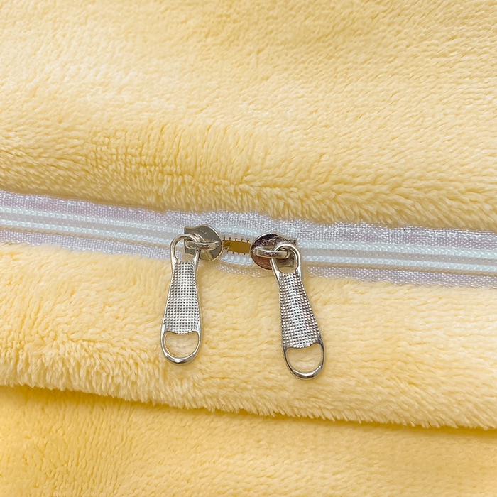 91家纺网 家纺一手货源 找家纺 眠帛家居 2024新款高克重双拼牛奶绒毛巾绣四件套 小兔子