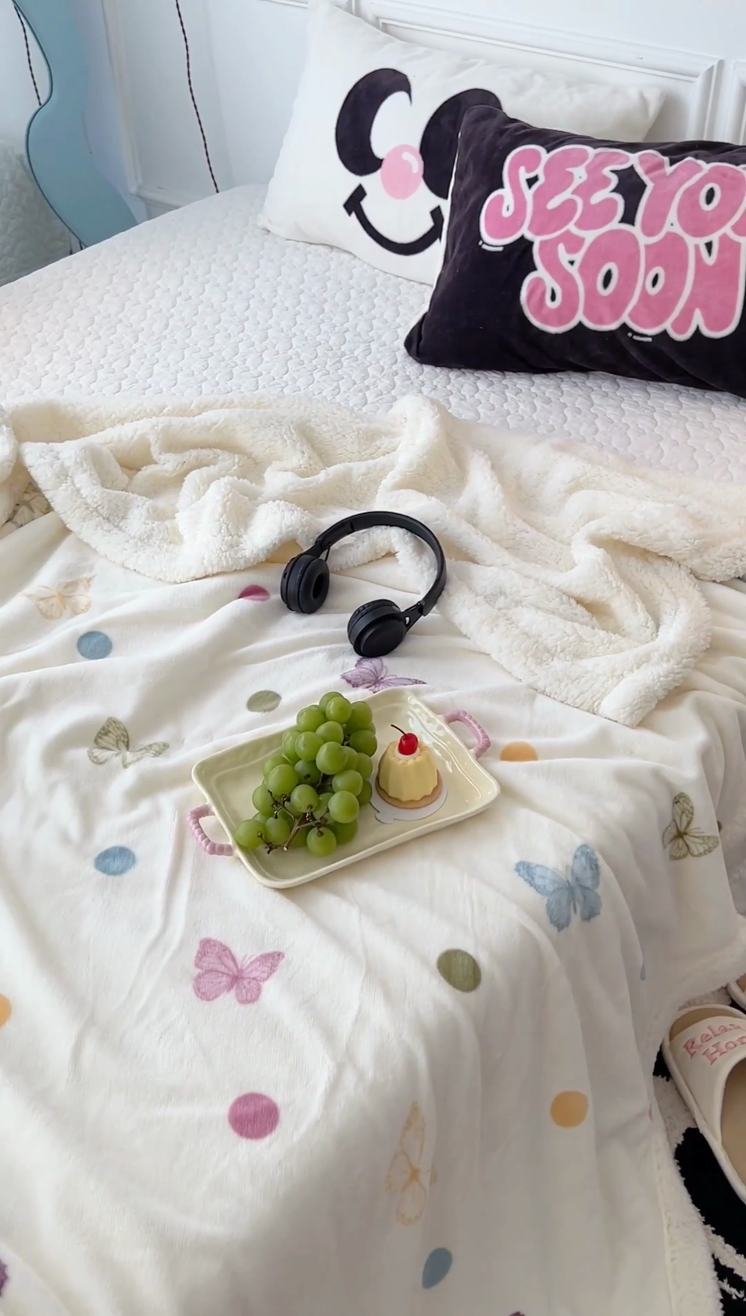 91家纺网 家纺一手货源 找家纺 （总）昔可家纺 2024新款羊羔绒牛奶绒毛毯系列（三）-场景二-复古花卉系列