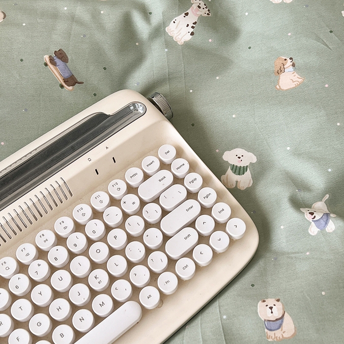 91家纺网 家纺一手货源 找家纺 昔可家纺 2024新款秋冬新款棉加牛奶绒四件套 伙伴狗狗