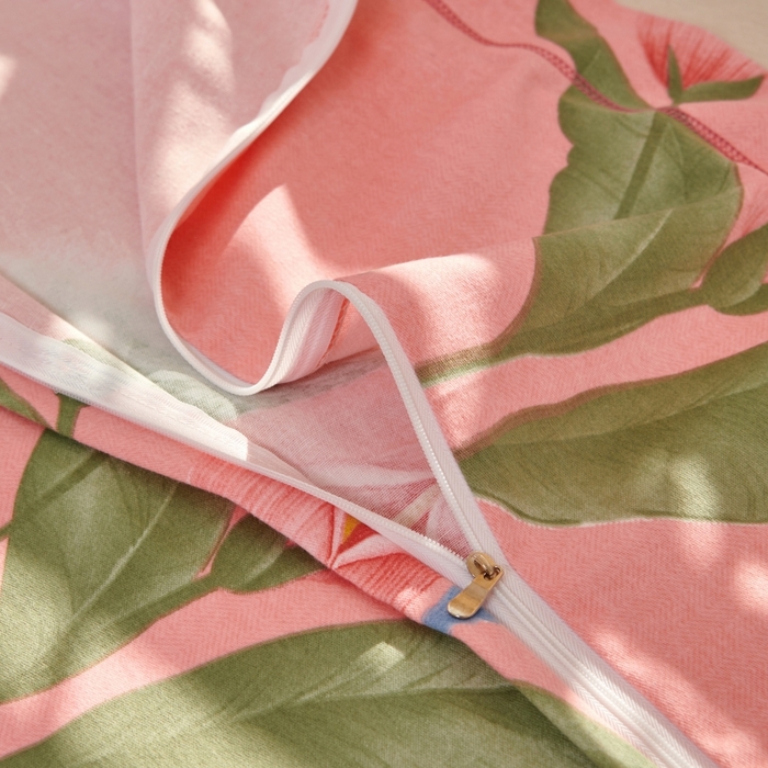 91家纺网 家纺一手货源 找家纺 美宜家 2025新款四季纯棉斜纹磨毛双人全棉长枕套精品一字绣 锦上添花