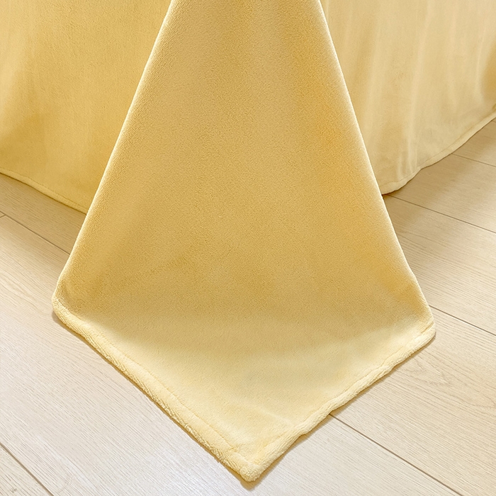 91家纺网 家纺一手货源 找家纺 眠帛家居 2024新款高克重双拼牛奶绒毛巾绣四件套 萌宠