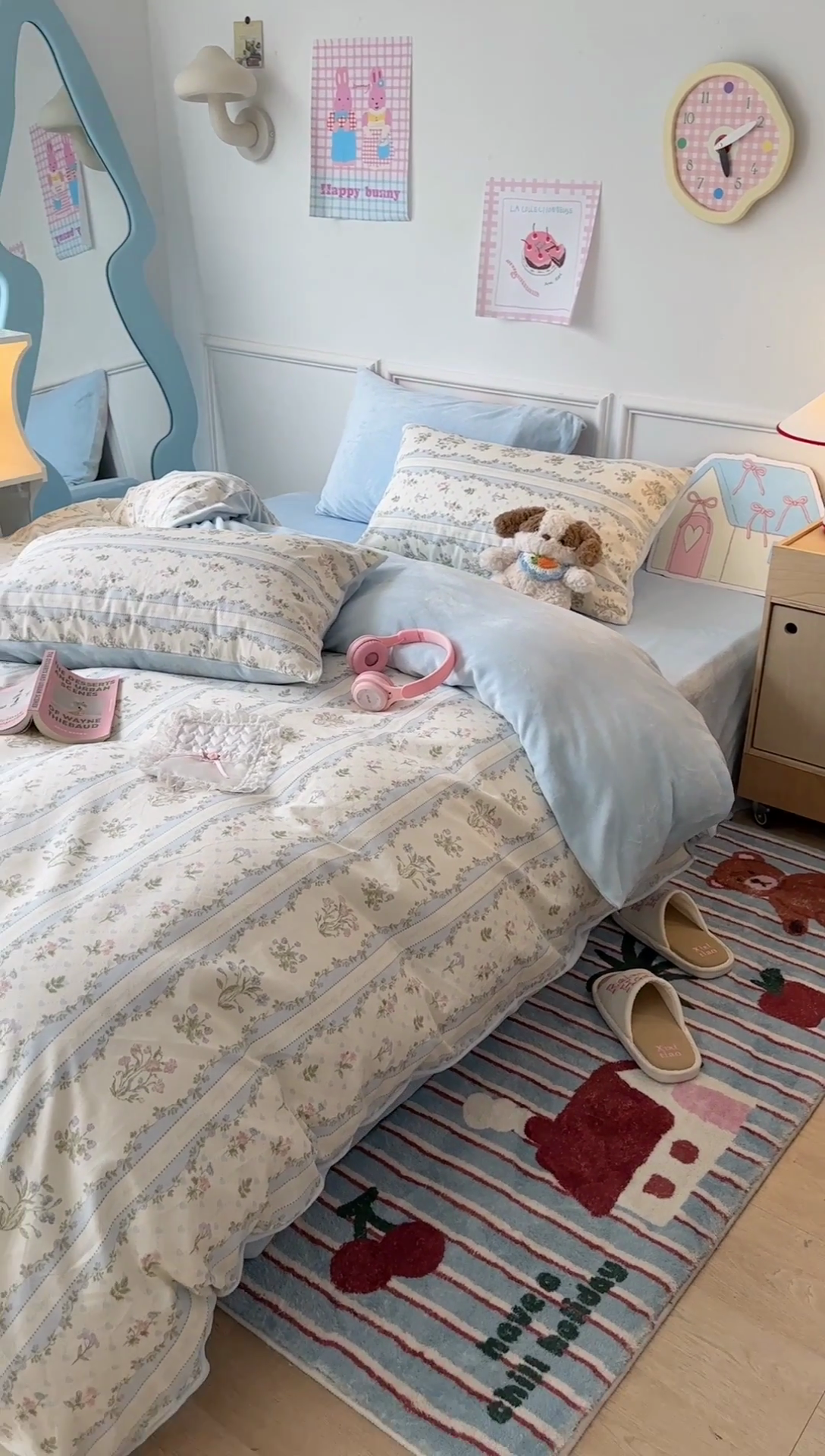 91家纺网 家纺一手货源 找家纺 昔可家纺 2024新款秋冬新款棉加牛奶绒四件套 仙仙藤蔓园