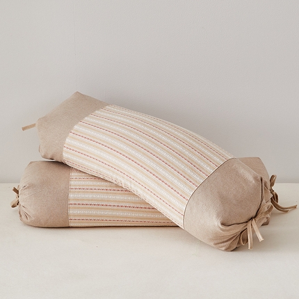 91家纺网 家纺一手货源 找家纺 （总）乐可 2024新款全棉3D条纹荞麦糖果枕头枕芯