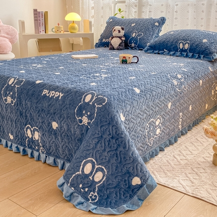 91家纺网 家纺一手货源 找家纺 （总）源舍家纺 2024新款牛奶绒床盖