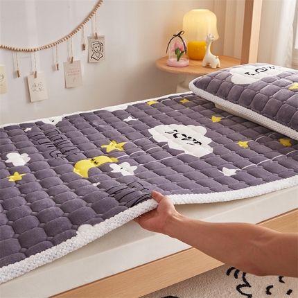 91家纺网 家纺一手货源 找家纺 （总）东宇床垫 2025新款牛奶绒床褥学生床