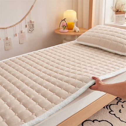 91家纺网 家纺一手货源 找家纺 （总）东宇床垫 2025新款牛奶绒床褥学生床