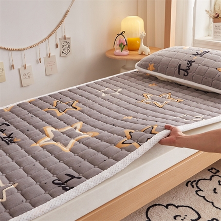 91家纺网 家纺一手货源 找家纺 （总）东宇床垫 2025新款牛奶绒床褥学生床