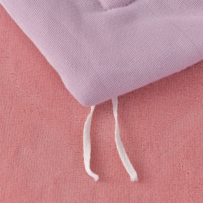 91家纺网 家纺一手货源 找家纺 云家 （包含买家秀）2024新款高克重牛奶绒纯色双拼刺绣四件套珊瑚绒 凯迪系列 凯迪-香芋紫+蜜粉