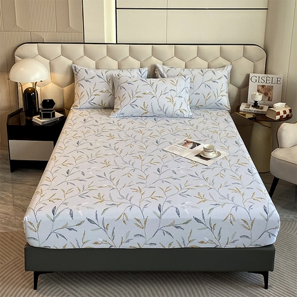 91家纺网 家纺一手货源 找家纺 （总）春皖家纺 2025新款原棉磨毛回暖系列风格1-床笠