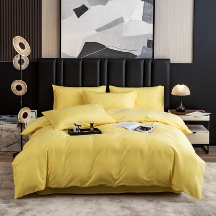 91家纺网 家纺一手货源 找家纺 （总）简宜家居 2025新款60S长绒棉提花四件套