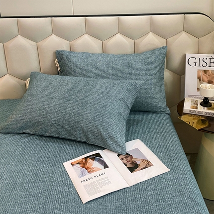 91家纺网 家纺一手货源 找家纺 （总）春皖家纺 2025新款原棉磨毛回暖系列风格1-枕套