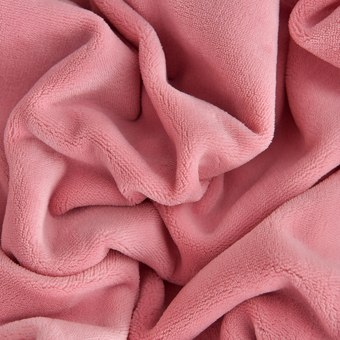 91家纺网 家纺一手货源 找家纺 云家 （包含买家秀）2024新款高克重牛奶绒纯色双拼刺绣四件套珊瑚绒 凯迪系列 凯迪-蜜粉+高级灰