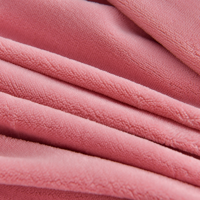 91家纺网 家纺一手货源 找家纺 云家 （包含买家秀）2024新款高克重牛奶绒纯色双拼刺绣四件套珊瑚绒 凯迪系列 凯迪-蜜粉+高级灰