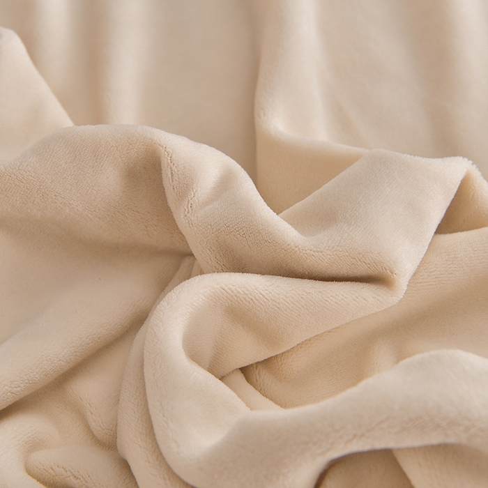 91家纺网 家纺一手货源 找家纺 云家 （包含买家秀）2024新款高克重牛奶绒纯色双拼刺绣四件套珊瑚绒 凯迪系列 凯迪-奶昔白+橙