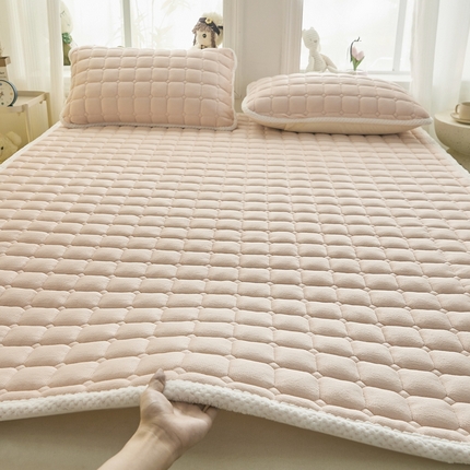 91家纺网 家纺一手货源 找家纺 （总）东宇床垫 2024新款牛奶绒床褥大床