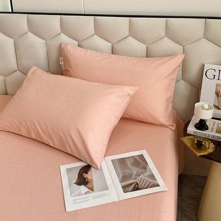 91家纺网 家纺一手货源 找家纺 （总）春皖家纺 2025新款原棉磨毛回暖系列风格1-枕套