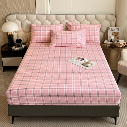 91家纺网 家纺一手货源 找家纺 （总）春皖家纺 2025新款原棉磨毛回暖系列风格1-床笠