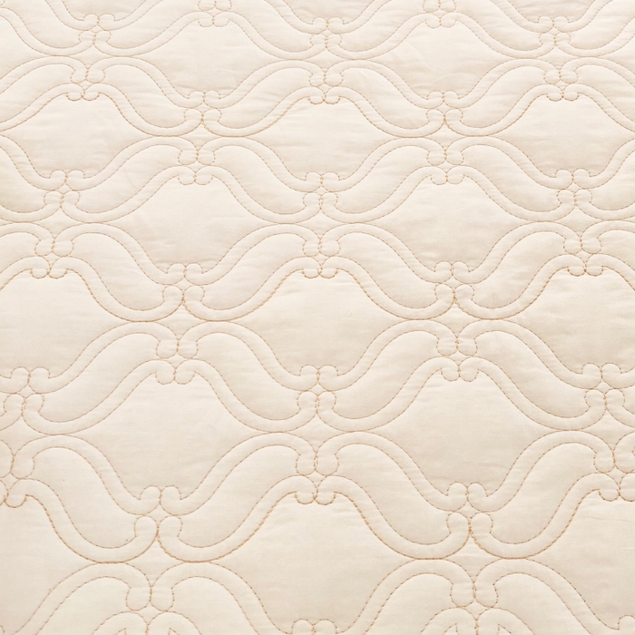 91家纺网 家纺一手货源 找家纺 罗艺轩 2024新款公主风全棉加厚可脱卸床笠式床裙四件套 慕雅-奶昔